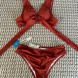 Burnt orange / Rust bikini